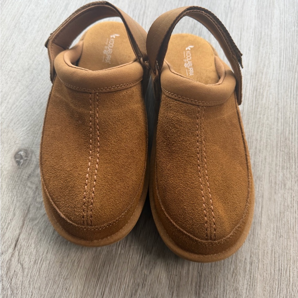Koolaburra by UGG Burree Suede Platform Clogs - Women's 8